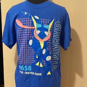 Pokemon Blue Greninja Short Sleeve Tee